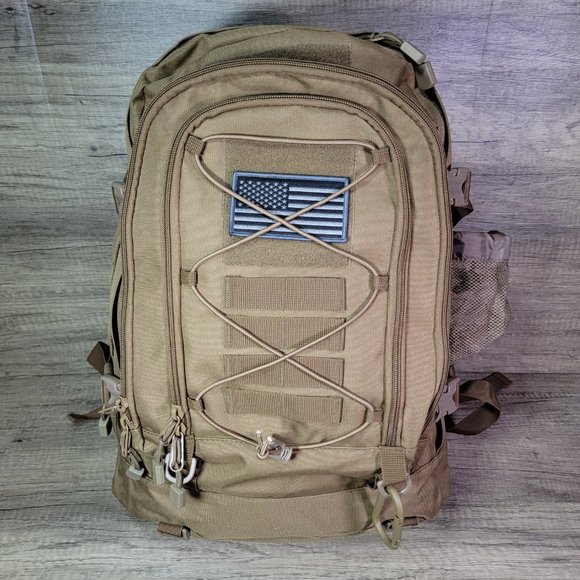 Unbranded Other - Backpack Mens Capicity Military Tactical Hiking Expandable 39L-60L